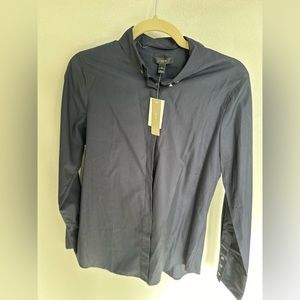 Jcrew navy cotton top